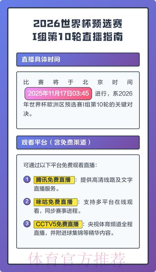 2026世界杯官方直播平台完全指南 2026世界杯官方直播平台完全指南